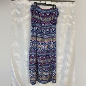 Speed Control 3/4 length, strapless dress, size L